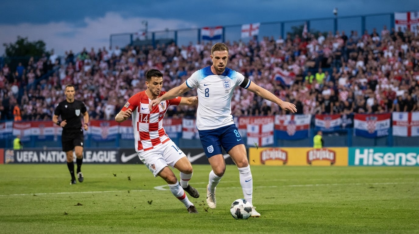 England Face Croatia Test as Nations League Campaign Continues
