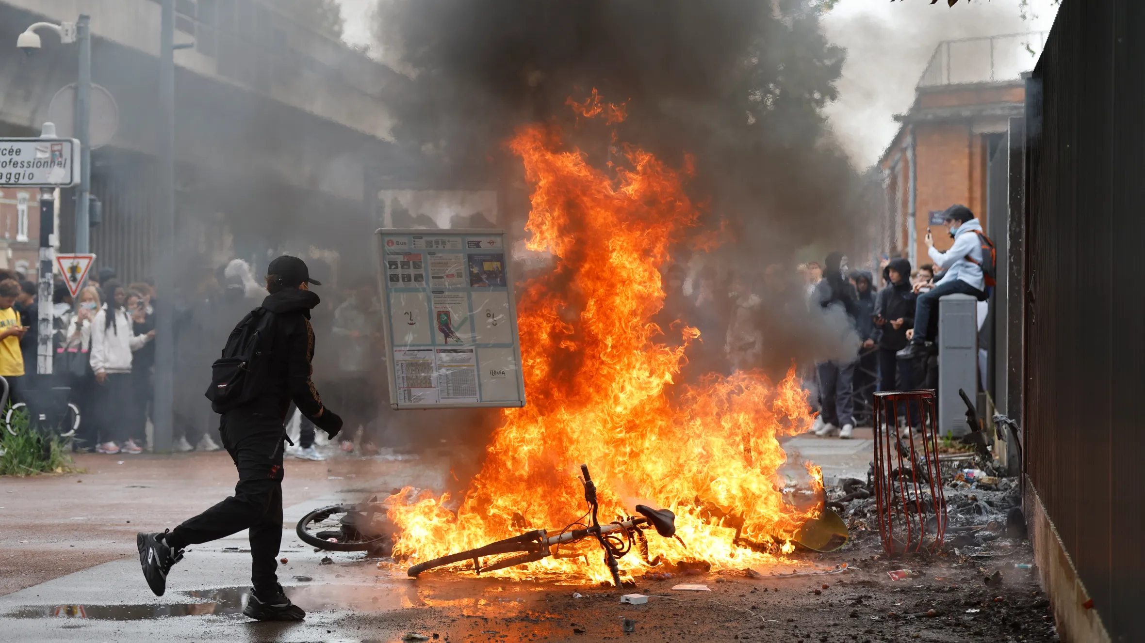 More Than 100 French Schools Severely Damaged as Student Protests Escalate