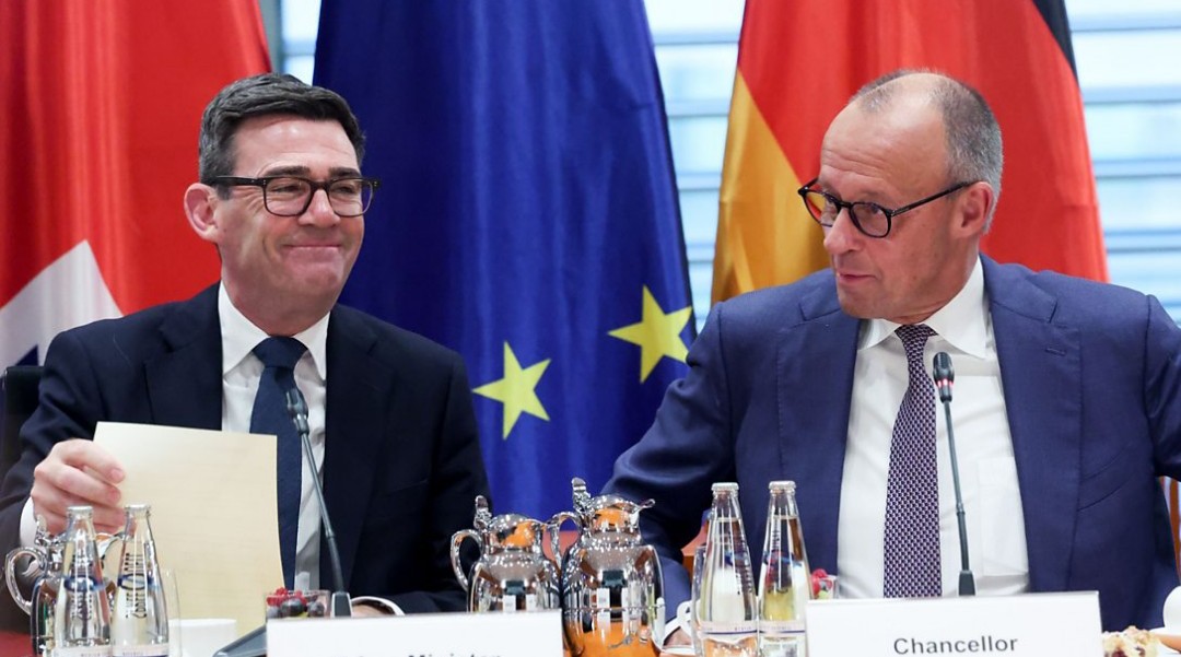 Andy Burnham and German Chancellor Agree New Security Partnership to Counter Cyber Attacks and Sabotage